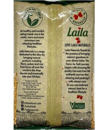 Laila Toor Dal Split Pigeon Peas Essential Dal Ingredient With High Protein And Fibre Suitable For Vegetarians 2Kg Pack Of 1 - Buy Online on SooperMarket.com