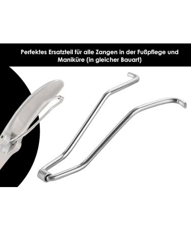 Stainless Steel Foot Nail Tongs Spare Spring - Quality Replacement for 9.5cm to 10.5cm Nail Care Tools - Buy Online on SooperMarket.com
