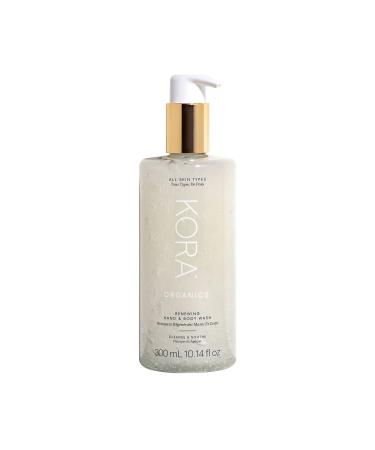 KORA Organics Renewing Hand & Body Wash Cleansing Hand Wash & Moisturizing Body Wash for Men and Women Certified Organic Cruelty Free 10.14 oz
