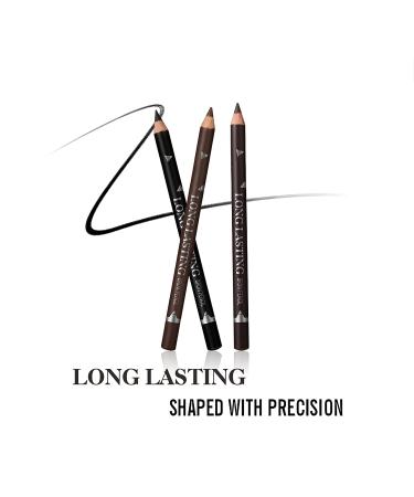 SUMEITANG 12 Pcs Black Eyebrow Pencil Eyeliner Set - Waterproof, Long Lasting Eye Makeup for Women - Buy Online on SooperMarket.com