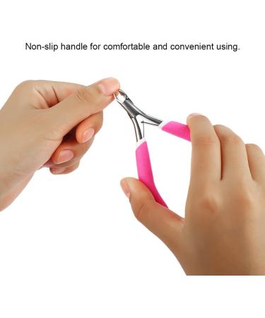 Stainless Steel Nail Cutter for Strong Nails and Cuticles - Black Manicure Tool - Buy Online on SooperMarket.com