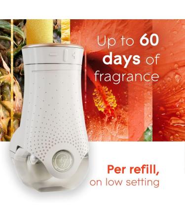Glade PlugIns Air Freshener Oil Refill Scented and Essential Oils for Bathroom and Home Fragance Hawaiian Breeze 5 Count - Buy Online on SooperMarket.com