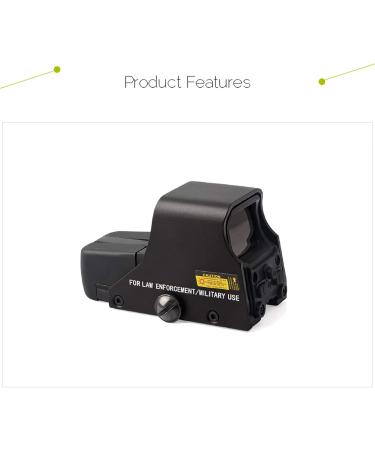 Replica Metal Holographic Red/Green Dot Sight Scope - Bright and Durable - Buy Online on SooperMarket.com