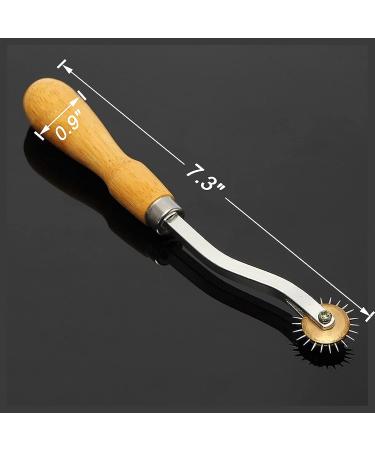 RJWKAZ 4mm Pattern Wheel Needle Point Tracing Sewing Wheel - Yellow - Buy Online on SooperMarket.com