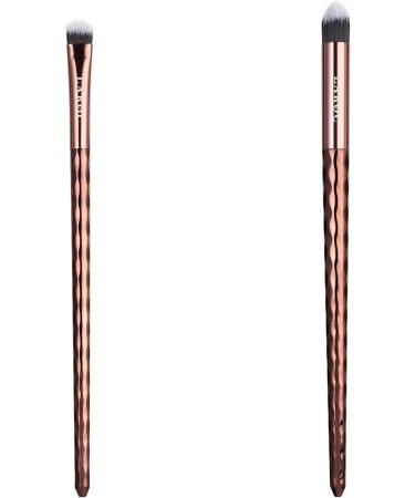 Make Up Brushes LaRoc 10pc - Professional Diamond Makeup Brush Set Complete Coverage Make Up Set - Concealer Powder Brush Eyeliner Eyeshadow Brushes & More - Deep Bronze - Buy Online on SooperMarket.com