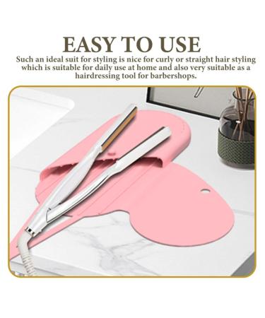 NOLITOY Silicone Hair Straightener Bag | Non-Slip Travel Cover & Storage Pouch for Curling Irons & Flat Irons | Portable & Durable Salon Accessory - Buy Online on SooperMarket.com