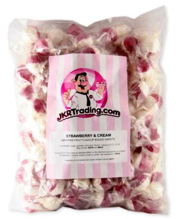 Strawberry and Cream 1kg Share Bag