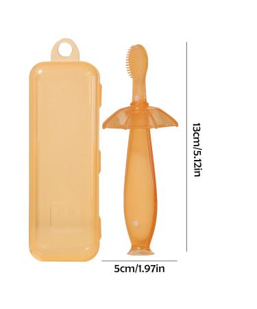 Children's 2-in-1 Soft Bristle Toothbrush & Bite Ring | Deep Cleaning Toddler Toothbrush for Kids - Ghirting - Buy Online on SooperMarket.com