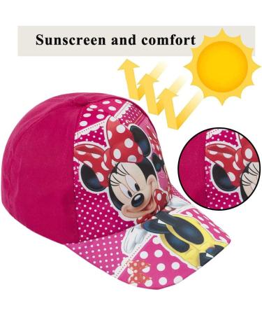 Hello Kitty & Minnie Sommerhut - 2 PCS Children's Cartoon Baseball Cap for Sun Protection | Anime Outdoor Sports Hats - Buy Online on SooperMarket.com