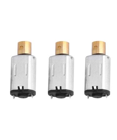 3Pcs 1000RPM Vibration Motor 1.5V -6V Brass Eccentric Wheel Vibration Motor for Beauty Instrument - Buy Online on SooperMarket.com