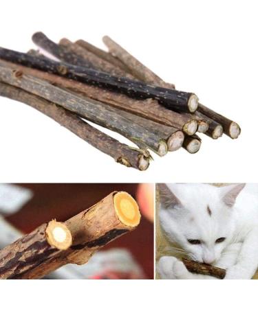 3PCS Natural Catnip Stick Cat Cleaning Teeth Molar Toothpaste Branch Cats Snacks Sticks Supplies Kitten Pet Biting Excitement Stick - Buy Online on SooperMarket.com