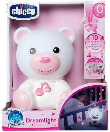 Chicco Dreamlight Projector Light Pink - Soothing Nursery Night Light - Buy Online on SooperMarket.com