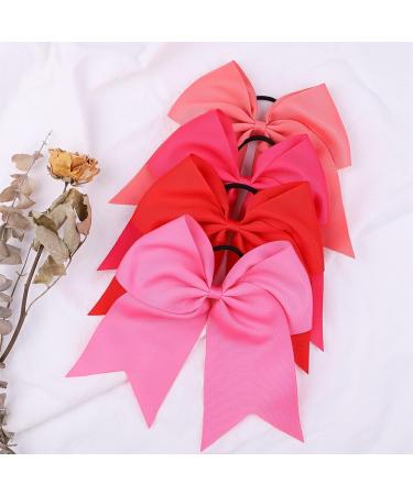 vreplrse Lightweight Hair Scrunchies Wide Applications Non-slip Bow Hair Scrunchies Polyester Bow Hair Bobbles Hair Ties Easy 5 - Buy Online on SooperMarket.com