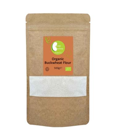 Organic Buckwheat Flour - Certified Organic - by Busy Beans Organic (500g)