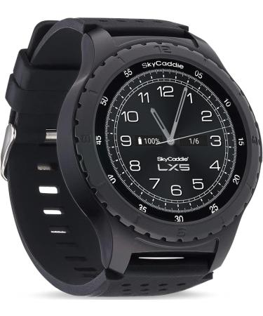 SkyCaddie LX5 GPS Golf Watch | Touchscreen Display | HD Color CourseView Maps | Black (Small) - Buy Online on SooperMarket.com