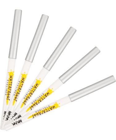 Baluue 15 Pcs White Lying Silkworm Pen Eye Shadow Pen Eye Brightening Highlighters White Eye Pencil Abs - Buy Online on SooperMarket.com