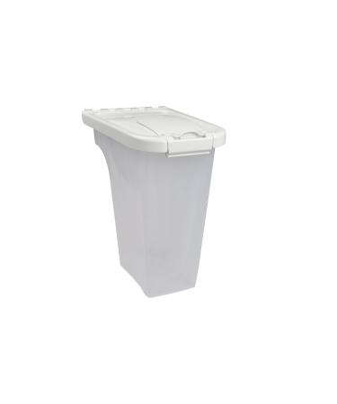 Van Ness 4-Pound Food Dispenser with Fresh-Tite Seal, White , Large (FD4)