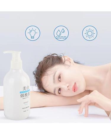 Skin Brightening Body Lotion Niacinamide Whitening Body Lotion Refreshing Moisturizing Hydrating Skin Repair Body Cream for Arms Legs 250ml - Buy Online on SooperMarket.com