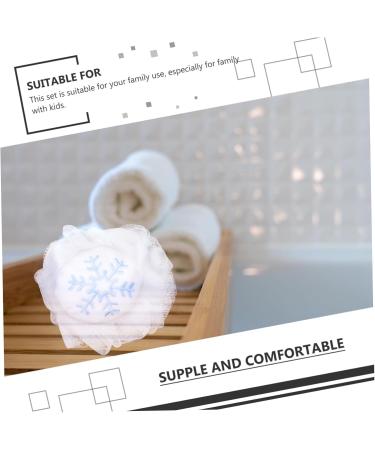 CANIGHT 2pcs Bath Ball Loofah - Exfoliating Sponge & Cute Xmas Themed Shower Puff - Ideal for Holiday Gifts - Buy Online on SooperMarket.com