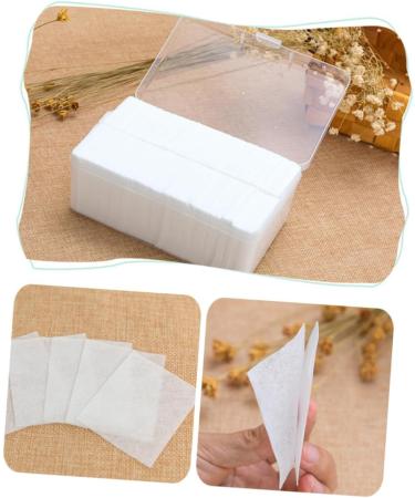 Mipcase 1000pcs Makeup Remover Pads - Thin Cotton Pads for Nail Polish & Cosmetics | Shop Internationally - Buy Online on SooperMarket.com
