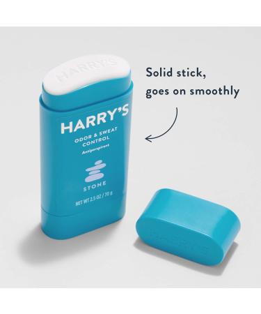 Harry's Men's Antiperspirant Stone - Odor & Sweat Control (6 Count) - Buy Online on SooperMarket.com