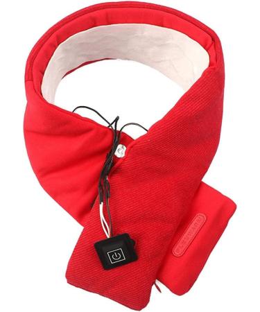 Neck Heating Pad USB - Adjustable Heated Scarf Wraps | 3 Temperature Settings | Winter Outdoor Accessories - Multicolor - Buy Online on SooperMarket.com