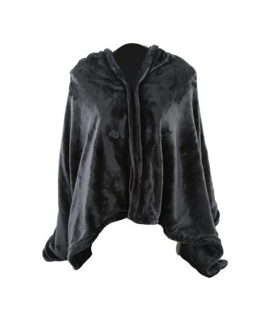 GfRGFH portable heating ceiling washable soft and warm coral fleece wrap ceiling carbon fiber safe heating 3-speed temperature heating scarf blanket