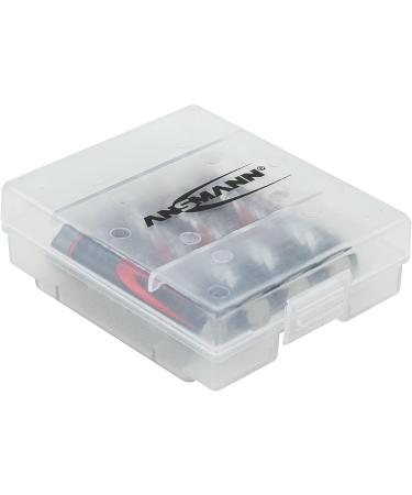 Ansmann Battery Box for 4 AA/AAA - Secure Storage & Organizer | Buy Internationally - Buy Online on SooperMarket.com