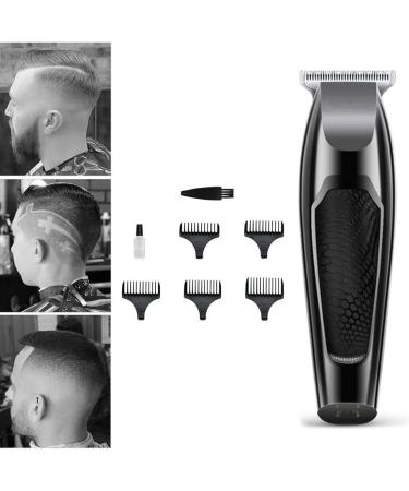 Professional Hair Clippers for Men Electric Haircut Kit Hair Trimmer 5W Powerful Sharply Blade Floating Cutting with 5 Guide Combs Gray - Buy Online on SooperMarket.com