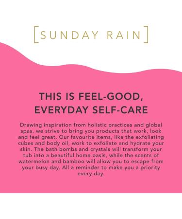 Sunday Rain Reviving Rose Oil Bubble Bath - Hydrating Luxury with Vitamin A, Antioxidants & Fresh Rose Petals - 450ml - Buy Online on SooperMarket.com