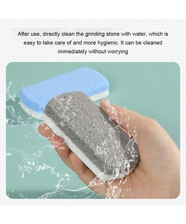 kawehiop 6piece Non-Toxic and Odorless Foot Pumice Stone for Smooth Line and Round Edge Wide Application Pedicure Foot Cleaning Grey - Buy Online on SooperMarket.com