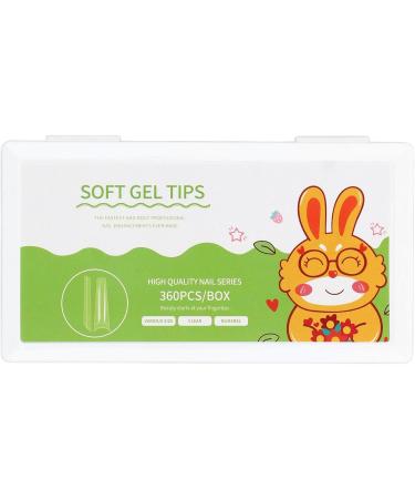 False Nail Tips Long Transparent False Nails Light Weight XXL for Christmas - Buy Online on SooperMarket.com