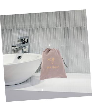 Baluue 2pcs Velvet Bag Travel Hair Dryer Blow Dryer Travel Bag Portable Hair Dryer Bags Cloth - Buy Online on SooperMarket.com