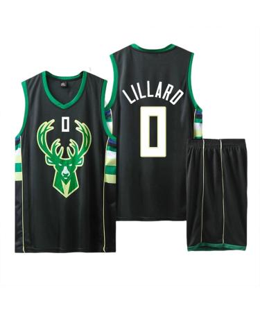 Basketball jersey shirt and shorts children/adult basketball jersey children/adult basketball sleeveless suit 2-part children/adult t-shirt vest + shorts f-0-green xl (adult)