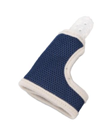 Silicone Teether Finger Guard for Toddler Baby - Stop Thumb Sucking - Wrist Band Type (Transparent) - Buy Online on SooperMarket.com