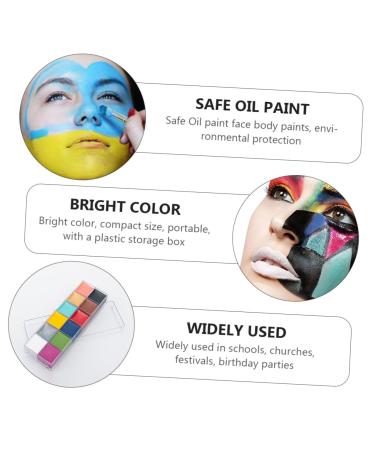 Angoily Body Painting Kit - Oil Based Face Paint for Halloween Parties & Kids Art Supplies - Buy Online on SooperMarket.com