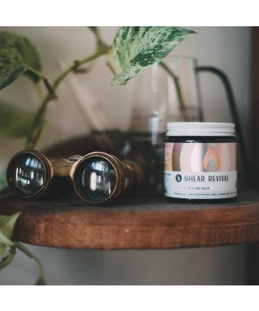 Shear Revival Loyal Sea Clay Styling Balm - Premium Hair Styling Balm with Bergamot Amber & Rosemary Scent - 3.4 oz | International Shipping Available - Buy Online on SooperMarket.com