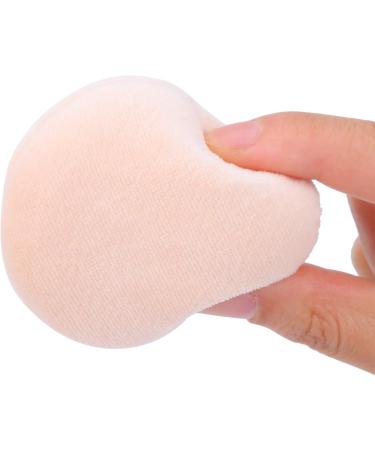 GOTH 6Pcs Round Velour Powder Puff Set for Face Makeup - Washable & Soft Cosmetic Pads - Buy Online on SooperMarket.com