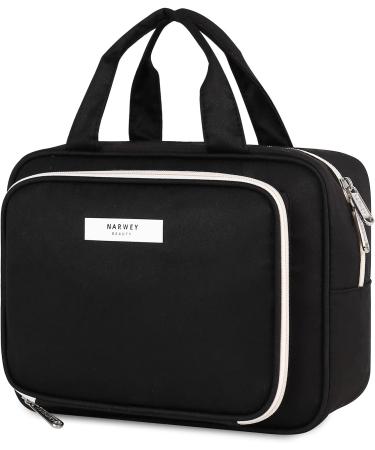 Large Full Size Black Toiletry Bag for Women - Travel Makeup Organizer - Buy Online on SooperMarket.com