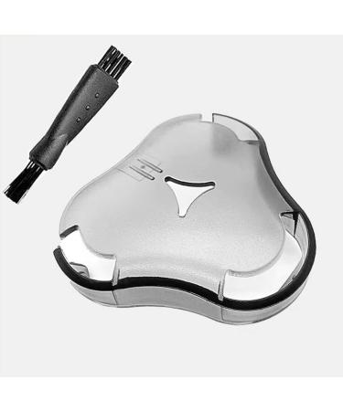 Shaver Head Cover Cap Guard Cover and Cleaning Brush Fit for Electric Razor RQ12 RQ11 RQ10 RQ1050 RQ1060 RQ1075 RQ1085 RQ109 S7000 S9000 Series Electric Razor Shavers