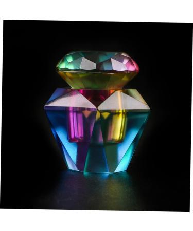 minkissy Monomer Dish Nail Monomer Liquid Bowl Acrylic Nail Supplies Nail Art Dish Dappen Dish with Lid Crystal Dappen Dish Crystal Nail Jar Manicure Bowl Diamond Glass Flash Manicure Tools - Buy Online on SooperMarket.com