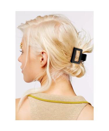 Bmobuo 4 PCS Matte Square Hair Claw Clips for Thick Hair - Cute & Cool Hair Clips for Women - Buy Online on SooperMarket.com
