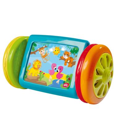Simba 104010018 - ABC Rolling Mirror with large wobbly image in both wheels 12cm from 6 months