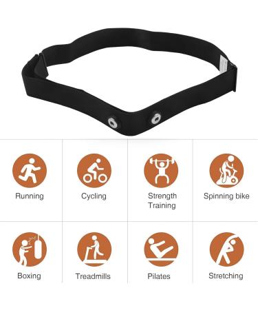 Buy Asinfter Chest Belt Strap for Sports - Wireless Heart Rate Monitor | Black - International Shipping Available - Buy Online on SooperMarket.com