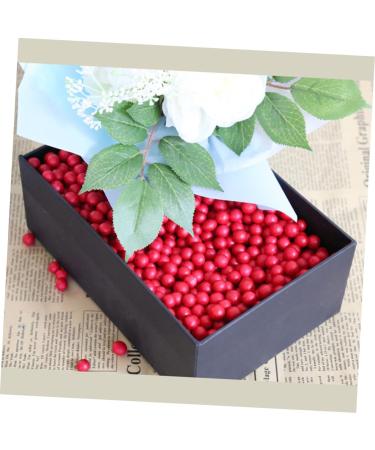 HOMSFOU 300 Pcs Winter Decor for Home Household Decor Red Home Decor Light House Decorations for Home Red Decor Home Decoration Home Accents Decor Berry Decor Rodless Red Berries Redx3pcs 1x1cmx3pcs - Buy Online on SooperMarket.com