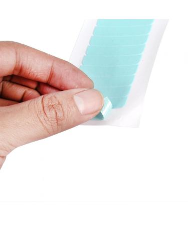 60-Part Hair Extension Replacement Tape - Double-Sided Adhesive Bands for Secure Extensions | International Shipping - Buy Online on SooperMarket.com