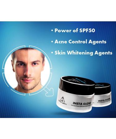 urbangabru Insta Glow Fairness Cream with Anti pimple and SPF 50 - No Parabens or Sulphates 50g - Buy Online on SooperMarket.com