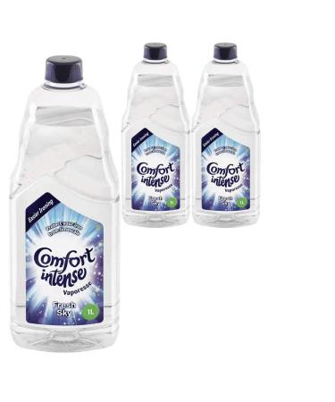 3 x 1ltr Comfort Intense Fresh Sky Vaporesse Ironing Water