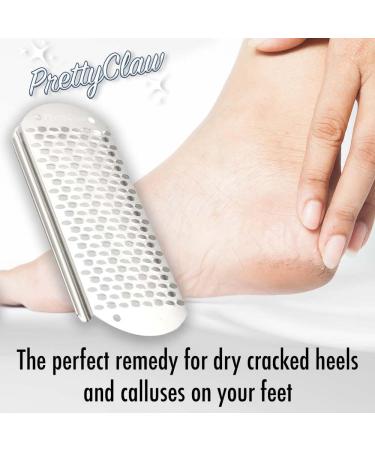 PrettyClaw Callus Remover Foot File - 6 Pack Blades, Big Hole 6.0 - Pedicure Tool for Dead Skin Removal on Feet - Buy Online on SooperMarket.com