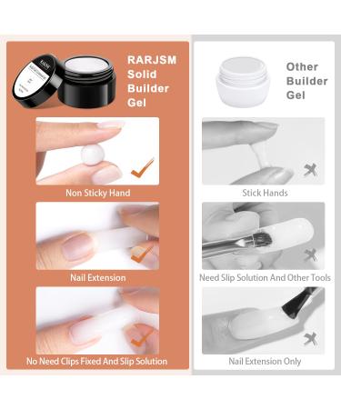 RARJSM Milky White Solid Builder Gel for Nail Extension - 15g - Buy Online on SooperMarket.com